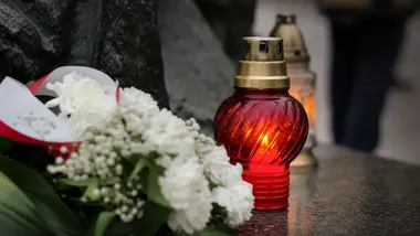 Przy głazie Solidarności uczcili 46. rocznicę Porozumień Sierpniowych