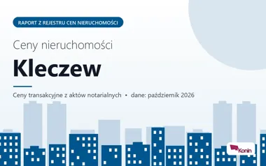 Ceny mieszkań w Kleczewie — październik 2026