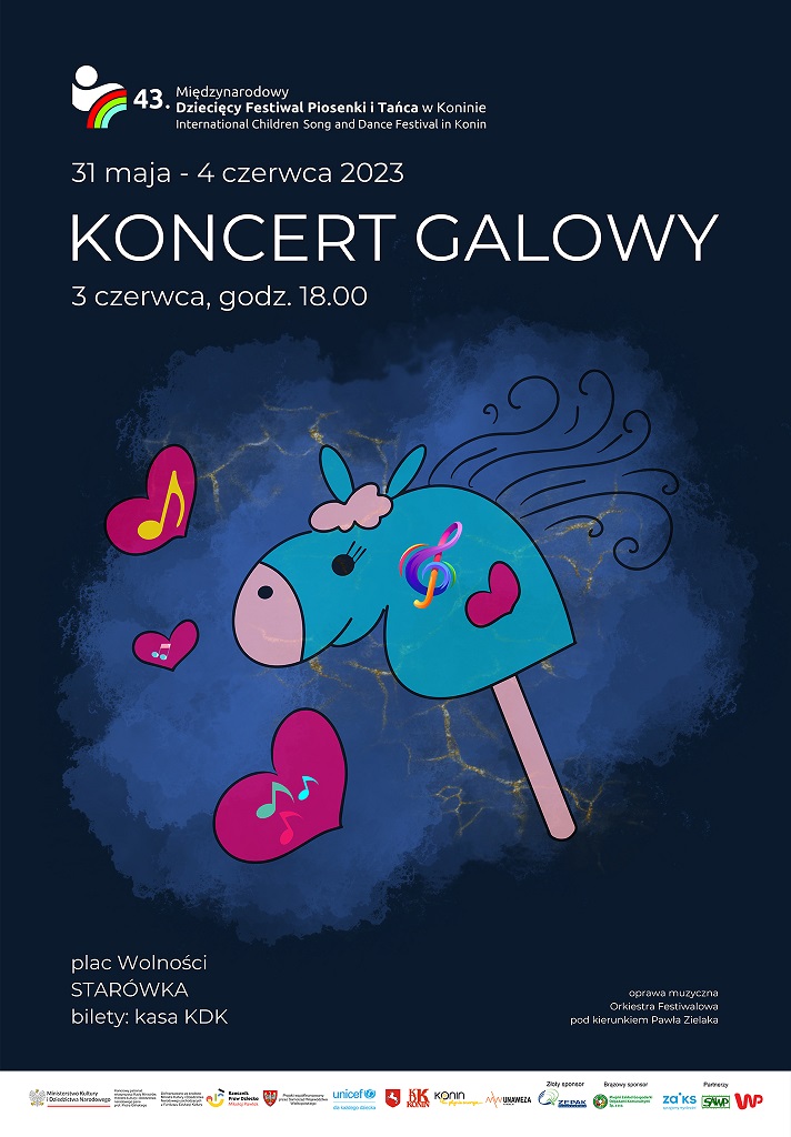 KDK Konin: Wpadnij do Konina! Startuje 43. Międzynarodowy Dziecięcy Festiwal Piosenki i Tańca!