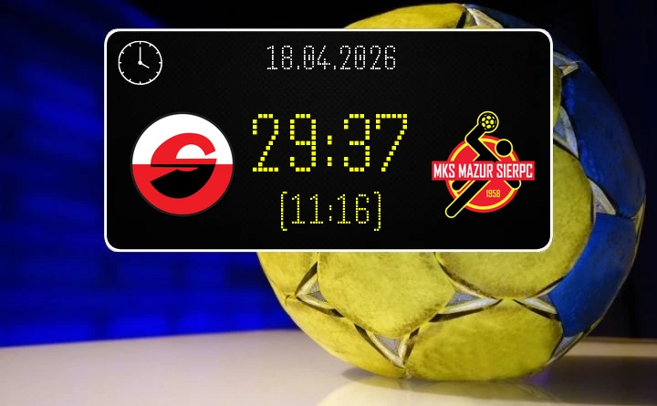 [PIŁKA RĘCZNA] I Liga Mężczyzn (Grupa C) – Start Konin – MKS Mazur Sierpc 29:37. Goście potwierdzili przewagę w Koninie