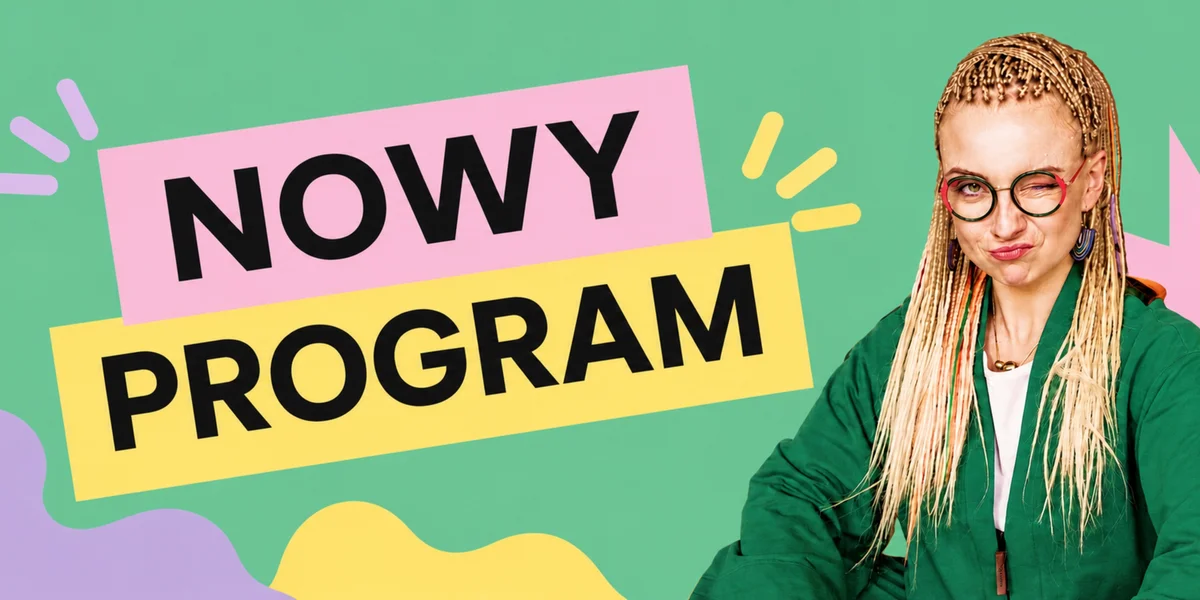 Grafika promocyjna wydarzenia Aleksandra Radomska w Koninie: nowy stand-up