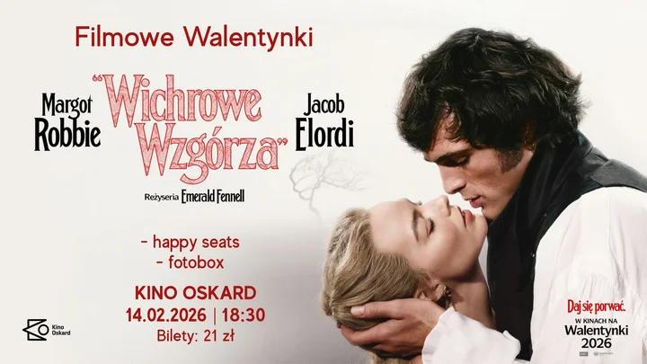 Grafika promocyjna wydarzenia Filmowe walentynki: Wichrowe wzgórza (Kino Oskard Konin)