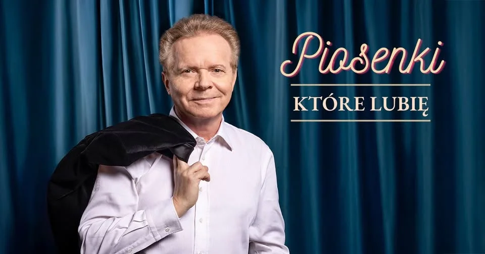 Grafika promocyjna wydarzenia Michał Bajor – „Piosenki, które lubię” w Koninie