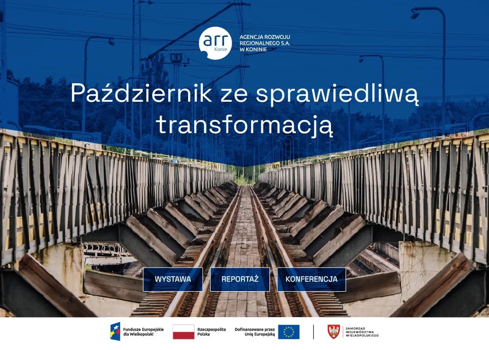 Grafika promocyjna wydarzenia Październik ze sprawiedliwą transformacją
