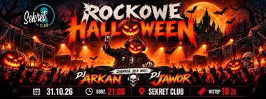 Rockowe Halloween Dj Party Night w Koninie