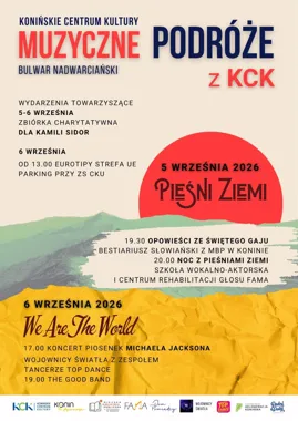 Grafika promocyjna wydarzenia Zakończenie lata koncertowe i nie tylko