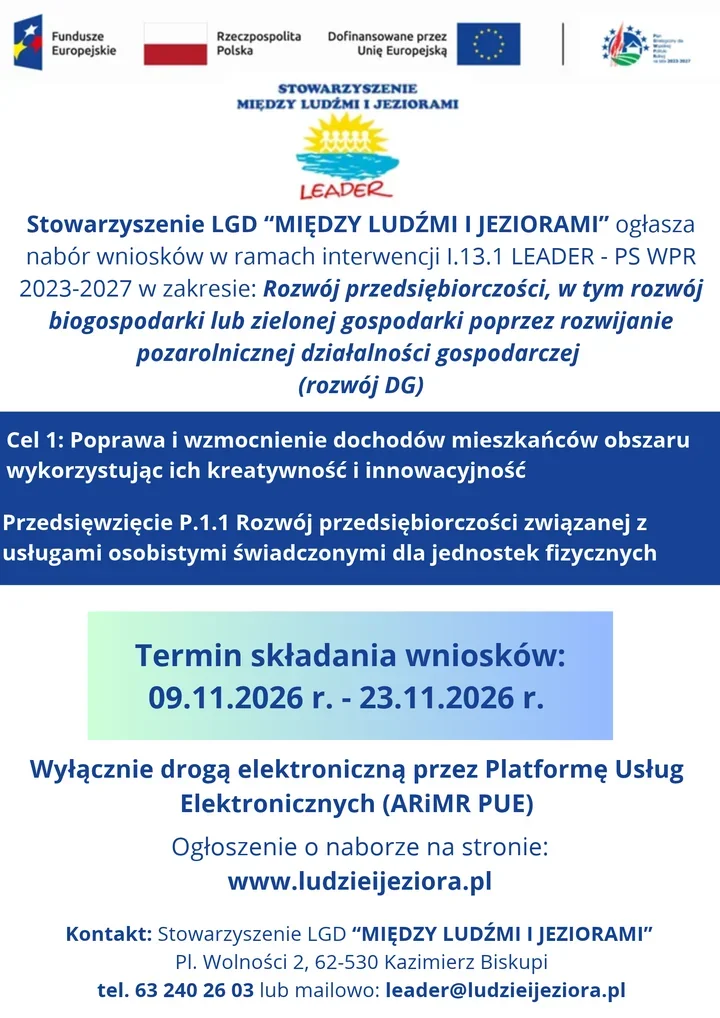 Unijne środki na rozwój firm. W Ślesinie odbędzie się spotkanie dla zainteresowanych