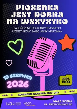 Młodzi wokaliści zamkną sezon w KCK i sięgną po polskie piosenki