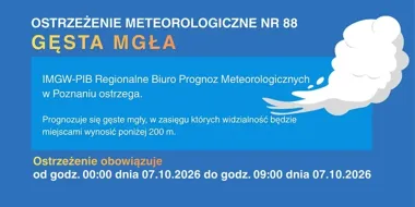 Gęsta mgła. W komunikacie brakuje informacji dla kierowców