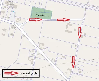 Zmiana ruchu przy cmentarzach w Kleczewie i Złotkowie