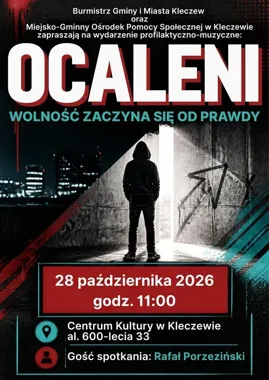 Rafał Porzeziński przyjedzie do Kleczewa. Spotkanie o wolności i prawdzie