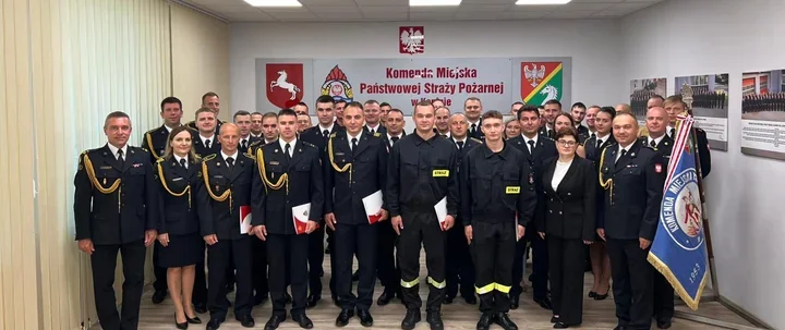 Dwa ślubowania i 14 awansów w Koninie. W PSP zapadły ważne decyzje