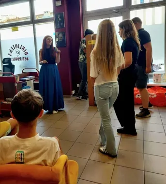 Biblioteka w Starówce zamieniła się w grę - młodzi odkrywcy w akcji