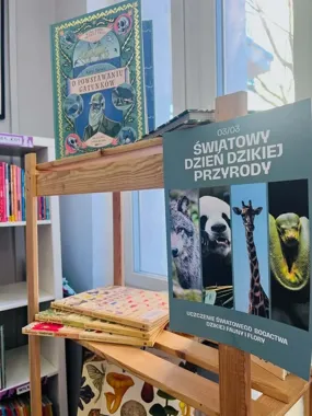 W bibliotece tropimy dziką przyrodę - książki, ciekawostki i zabawa dla dzieci