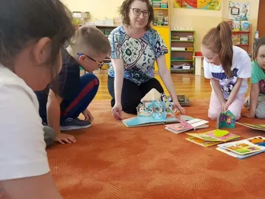 Medyczna filia MBP rozciągnęła Dzień Książki od przedszkola po DPS