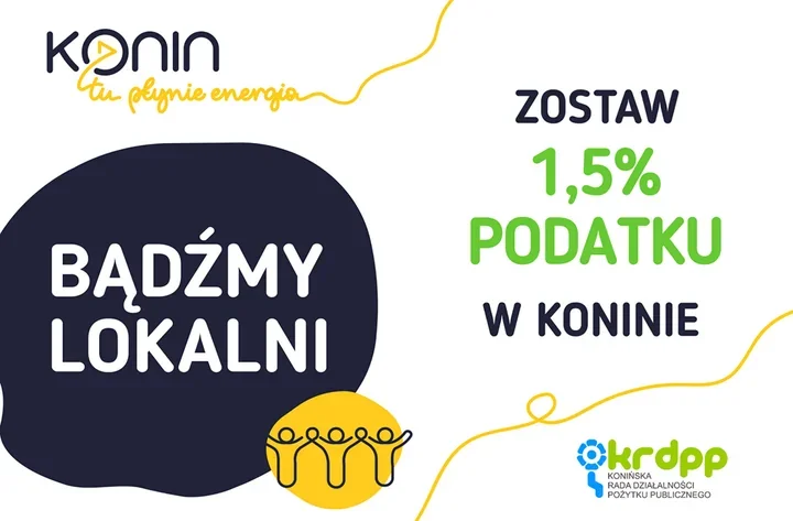 Gdzie trafi 1,5% podatku Koninian – 25 lokalnych organizacji, które warto poznać