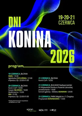 KęKę, Chylińska i IRA. Tak zapowiadają się Dni Konina 2026