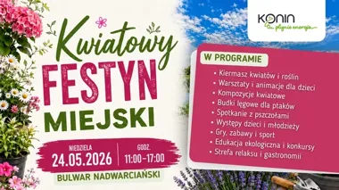 Nad Wartą zakwitnie festyn. Konin szykuje kolorowe popołudnie