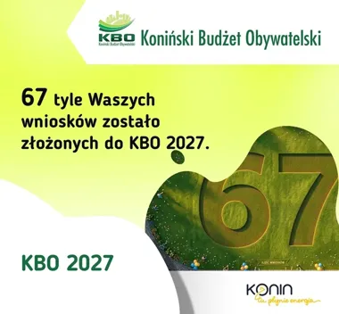 Konin oddał 67 pomysłów i szykuje rekordową pulę w budżecie obywatelskim