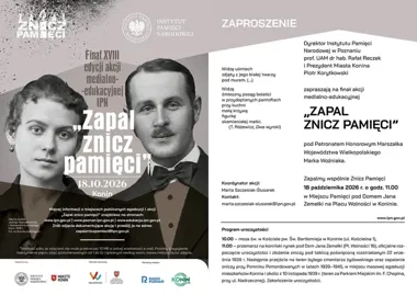 54 ofiary i egzekucja na rynku. W Koninie odbędzie się finał akcji IPN