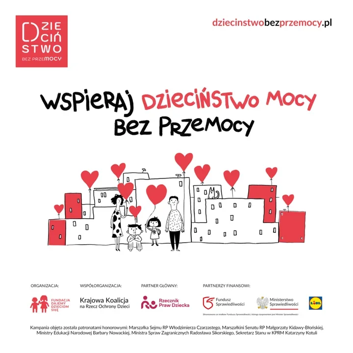 Krzyk też rani. Konin wspiera kampanię przeciw przemocy wobec dzieci