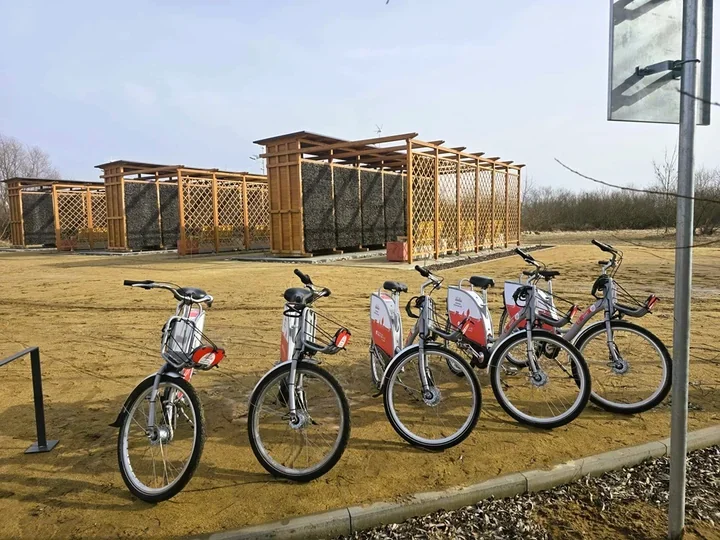 KRM rusza z sezonem – 100 rowerów i nowa stacja na wyspie Pociejewo