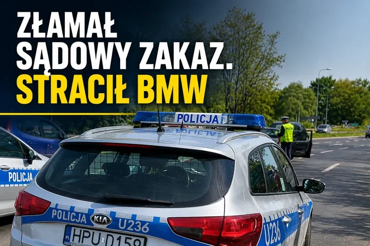 Zakaz zignorował, BMW przepadło - wyrok zapadł błyskawicznie