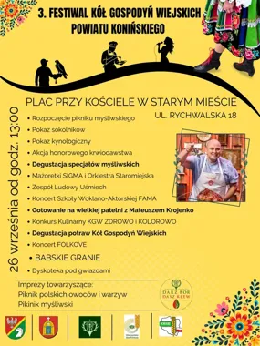 Wielka patelnia, konkurs i dyskoteka. Festiwal KGW pod Koninem