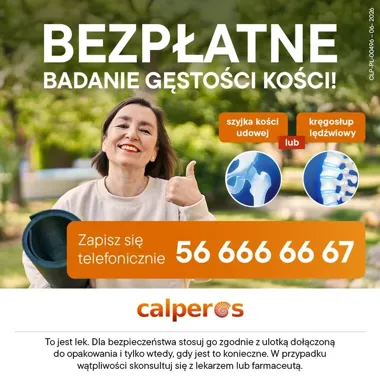 Kilka minut może sprawdzić stan kości. Bezpłatne badania w Koninie
