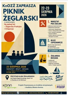 Regaty, warsztaty i szanty nad Jeziorem Pątnowskim. Weekend pod żaglami