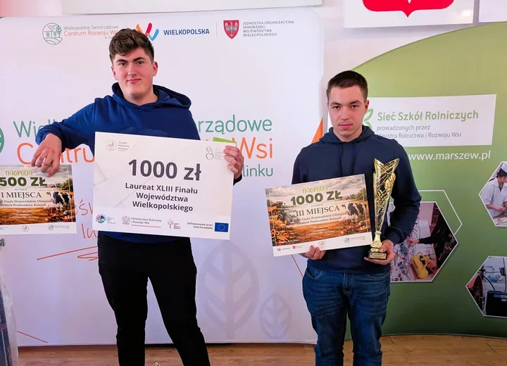 ZSEU w Żychlinie z medalami wojewódzkiego finału – dwóch uczniów jedzie dalej
